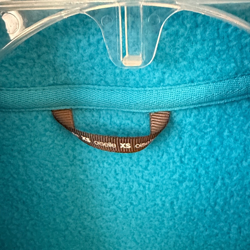 Oiselle AT fleece vest - XS - blue - Picture 2 of 6
